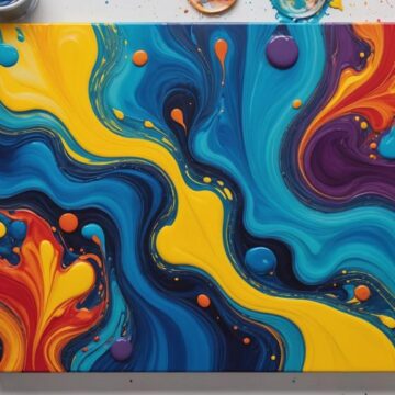 create stunning fluid art