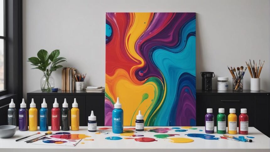 establishing fluid art brand