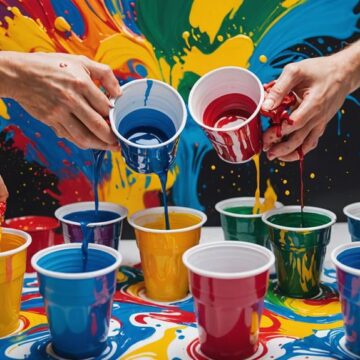 flip cup pouring method