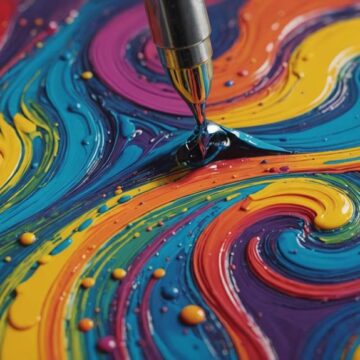 fluid art texture techniques