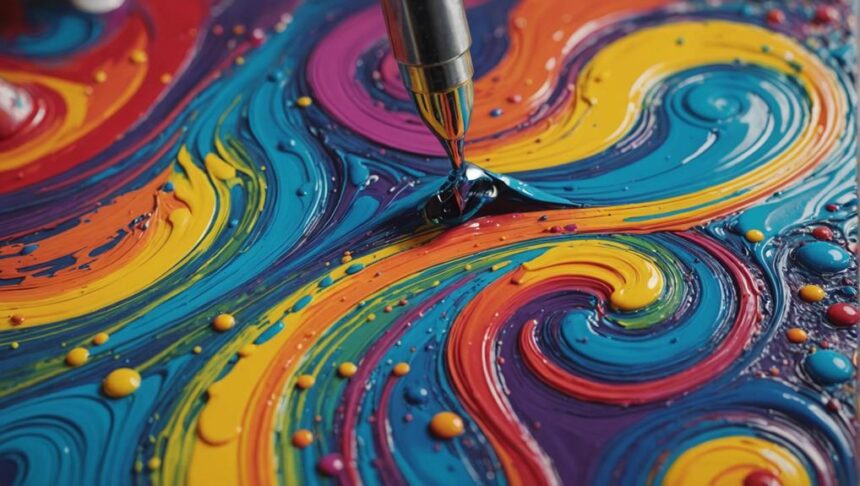 fluid art texture techniques