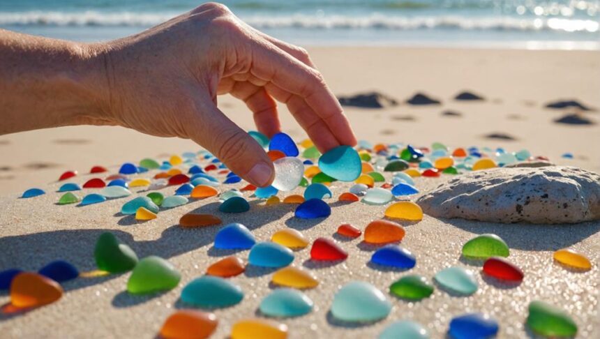 beach glass resin art guide