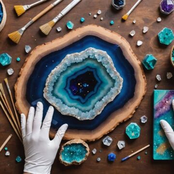 beginner s guide to geode art