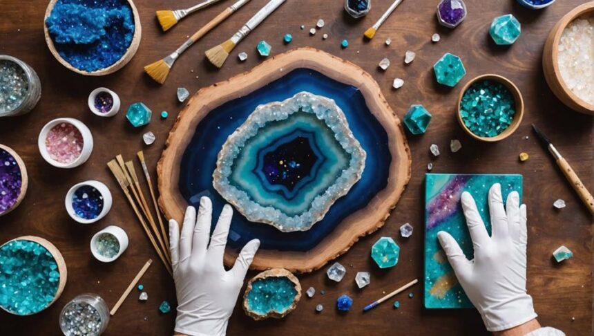 beginner s guide to geode art