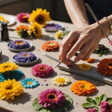 choosing and preserving flowers