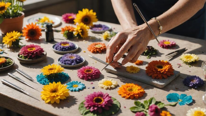 choosing and preserving flowers