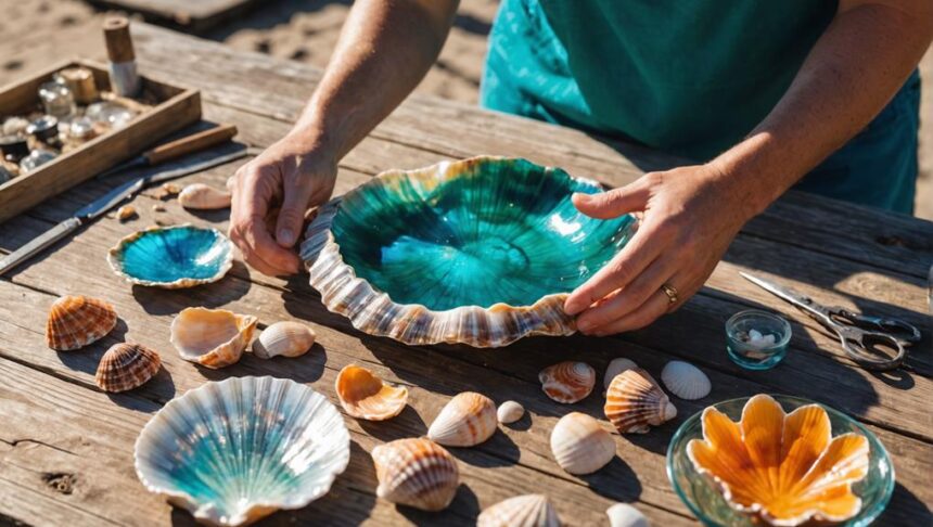 create sea shell masterpiece