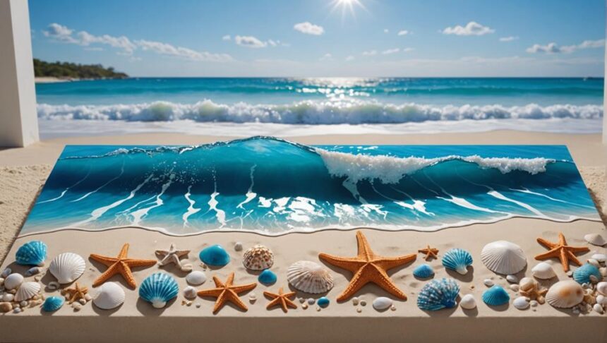 create stunning ocean art