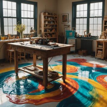 creating stunning epoxy floors