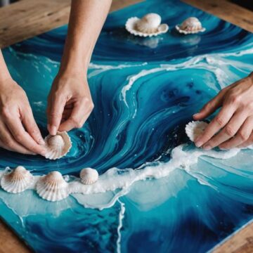 creating stunning ocean art