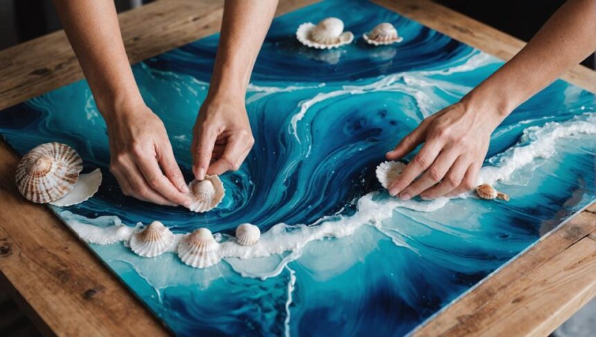 creating stunning ocean art