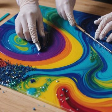 creating stunning resin art