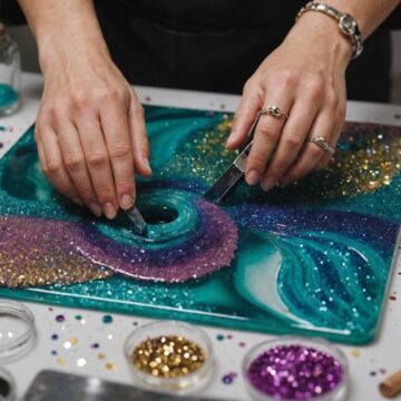 creating stunning resin art