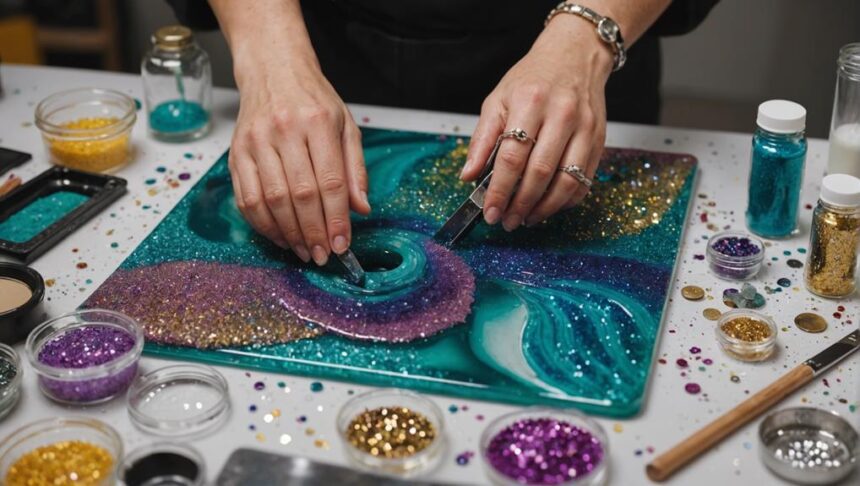 creating stunning resin art