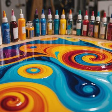 creative epoxy resin art