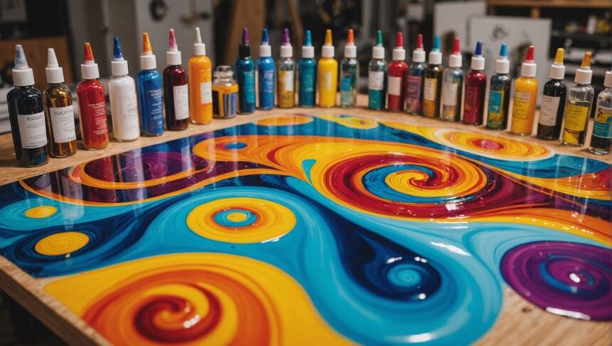 creative epoxy resin art