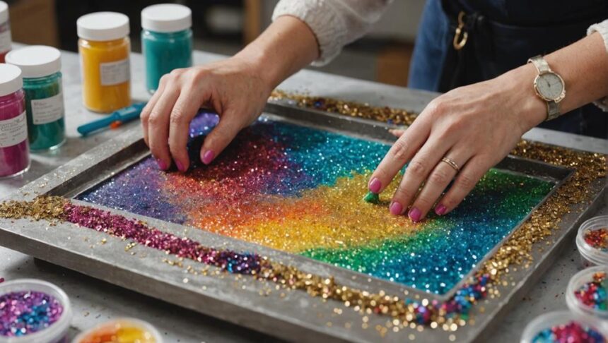 diy stunning resin art