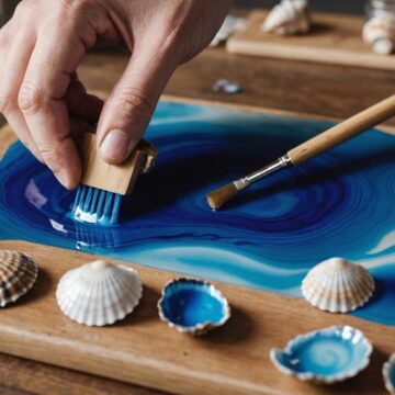 epoxy resin beach art guide