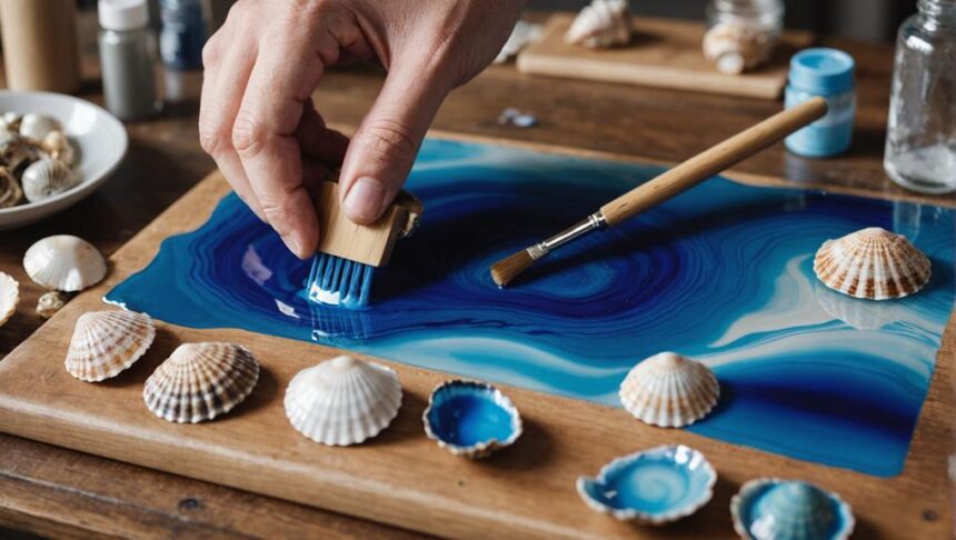 epoxy resin beach art guide