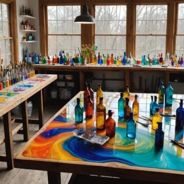 inspiring resin art studios