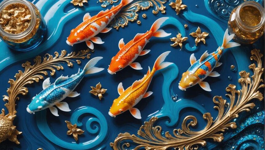 koi fish resin art guide