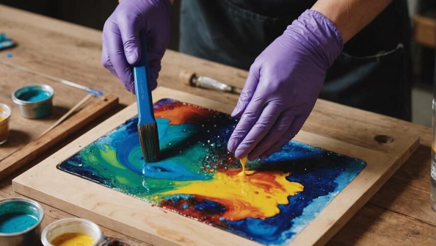 master art resin techniques