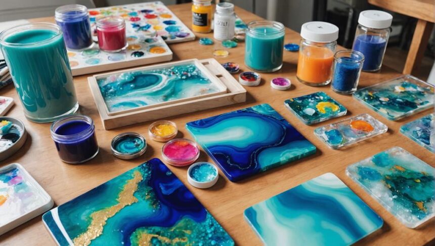 resin art project ideas