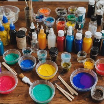 resin art starter supplies