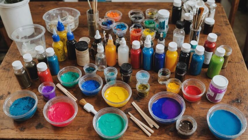 resin art starter supplies