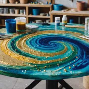 resin art table guide