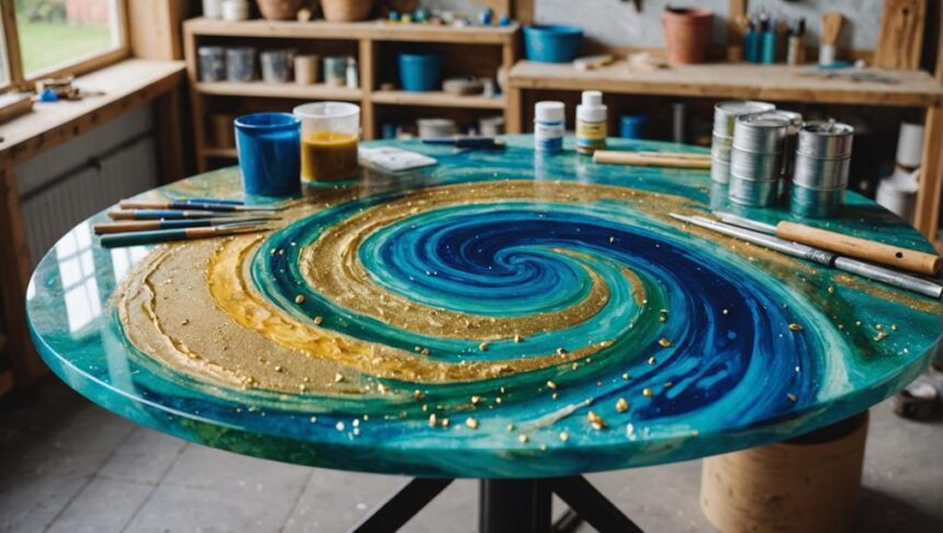 resin art table guide