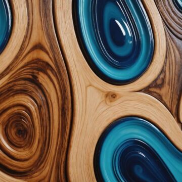 resin wood wall art