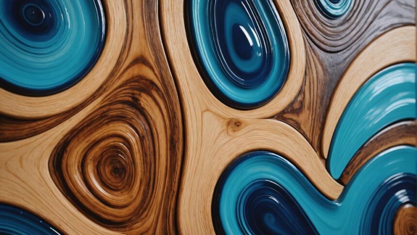 resin wood wall art