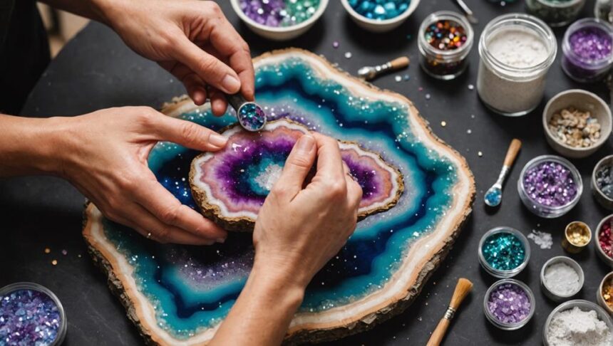 step by step resin geodes guide