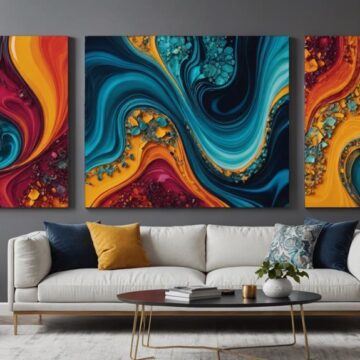 stunning resin wall art