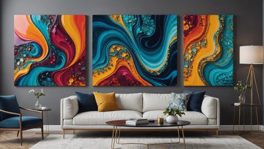 stunning resin wall art