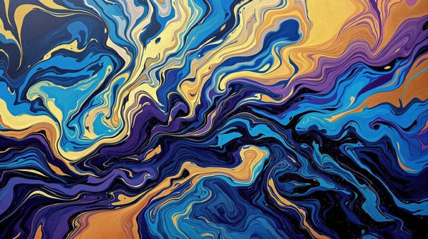 artistic dutch pour technique