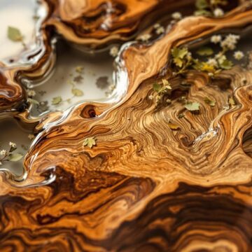 combining natural and epoxy