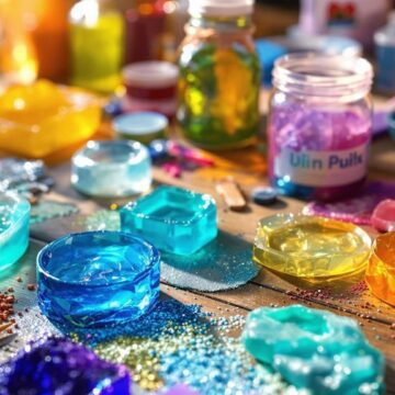 crafting with resin mold