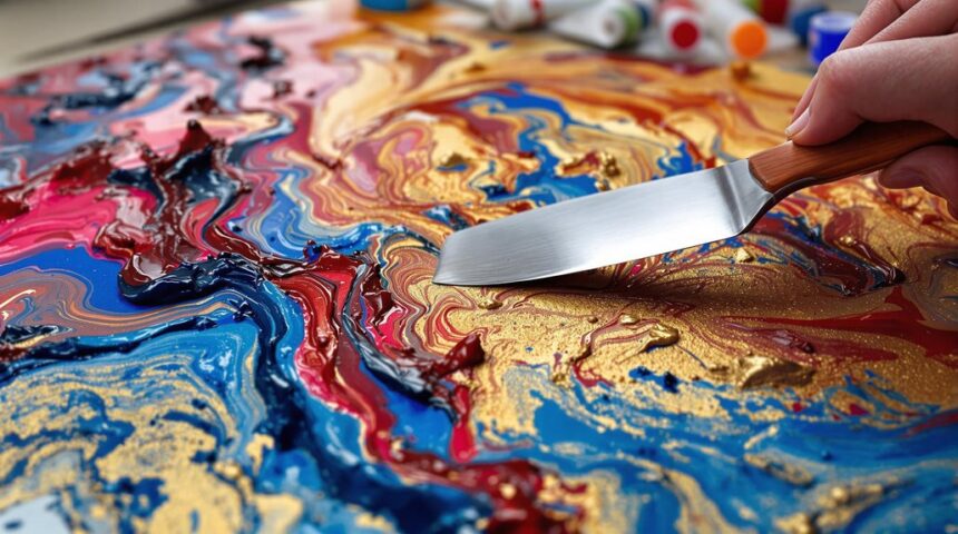 step by step abstract painting guide