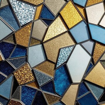 stunning abstract mosaic art