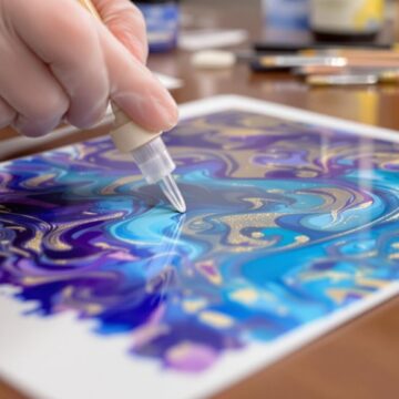 seal your alcohol ink art