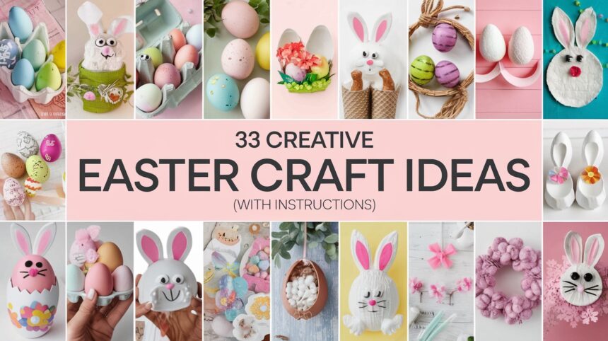 33 Creative Easter Craft Ideas (With Instructions)