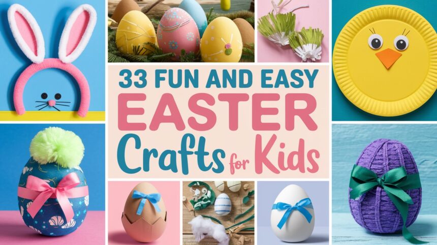 33 Fun and Easy Easter Crafts for Kids