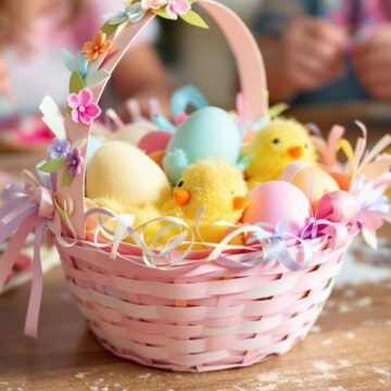 easter basket craft guide