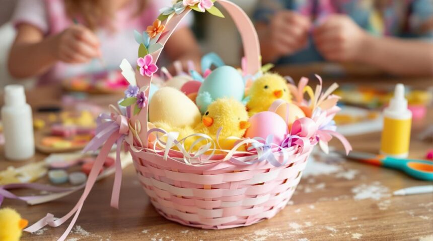 easter basket craft guide