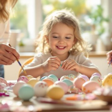 easter egg crafting fun