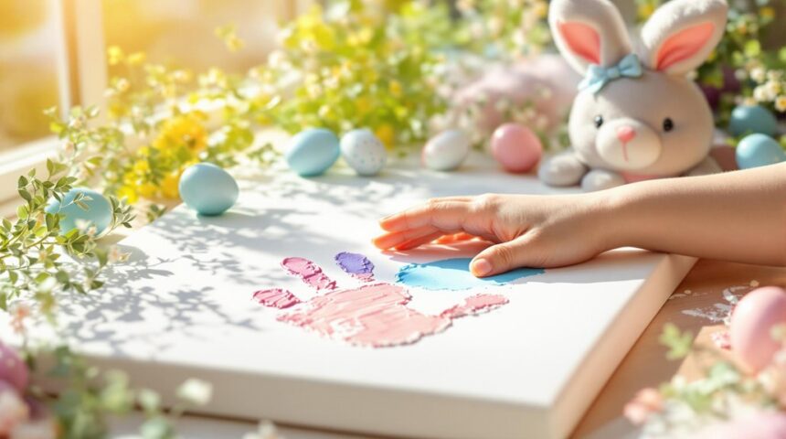 easter handprint craft ideas