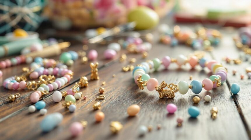 easter themed diy jewelry tutorial