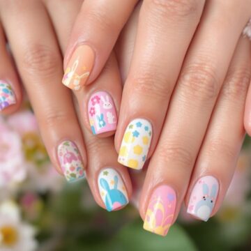 easter themed nail art ideas